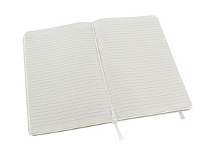 Записная книжка Moleskine Classic (в линейку) в твердой обложке, Large (13х21см), белый, фото 2