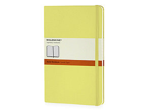 Записная книжка Moleskine Classic (в линейку) в твердой обложке, Large (13х21см), цитрусовый, фото 2