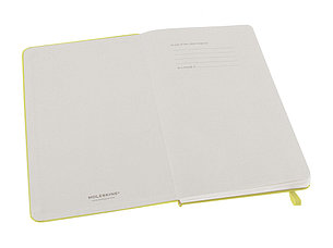 Записная книжка Moleskine Classic (в линейку) в твердой обложке, Large (13х21см), цитрусовый, фото 2