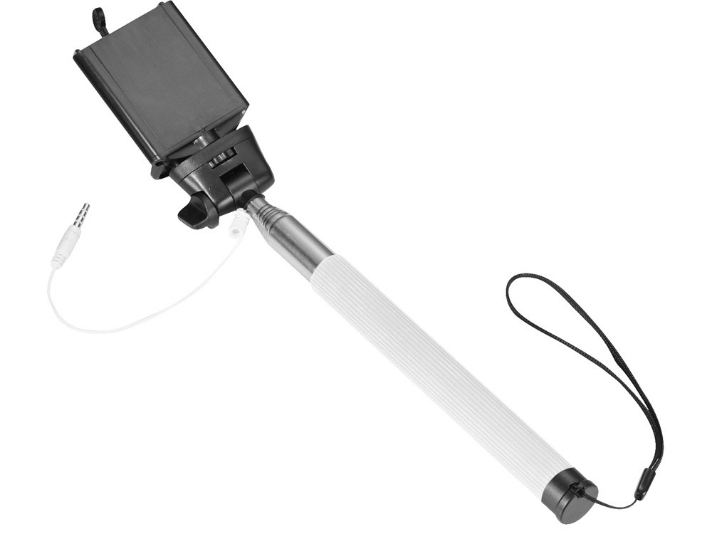 Монопод проводной Wire Selfie, белый - фото 2 - id-p72559952
