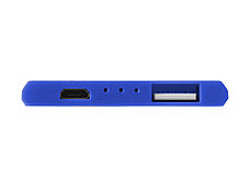 Портативное зарядное устройство Slim Credit Card, ярко-синий, фото 2