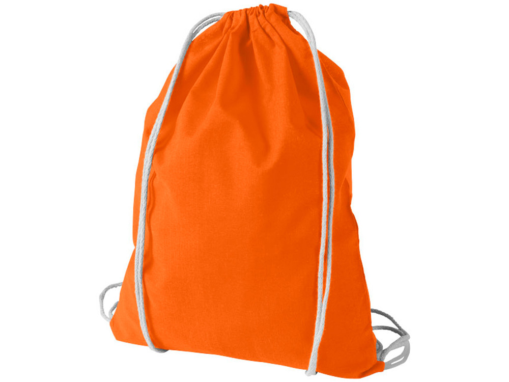 Рюкзак хлопковый Oregon, оранжевый - фото 1 - id-p72559966