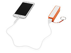 Портативное зарядное устройство Сатурн, 2200 mAh, оранжевый, фото 2