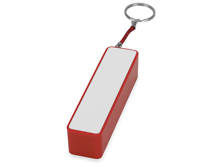 Портативное зарядное устройство Сатурн, 2200 mAh, красный, фото 2
