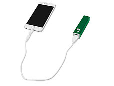 Портативное зарядное устройство Спейс, 3000 mAh, зеленый, фото 2