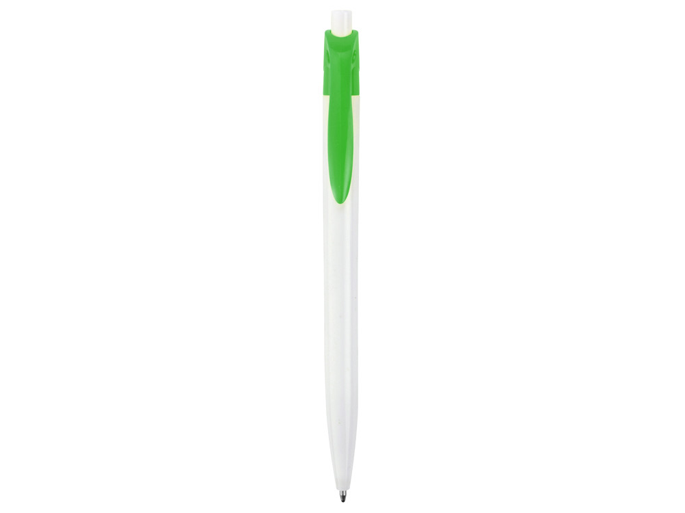 Ручка шариковая Какаду, белый/зеленое яблоко - фото 2 - id-p72561138