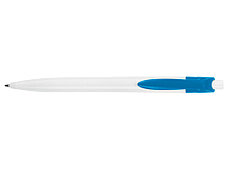 Ручка шариковая Какаду, белый/голубой, фото 3