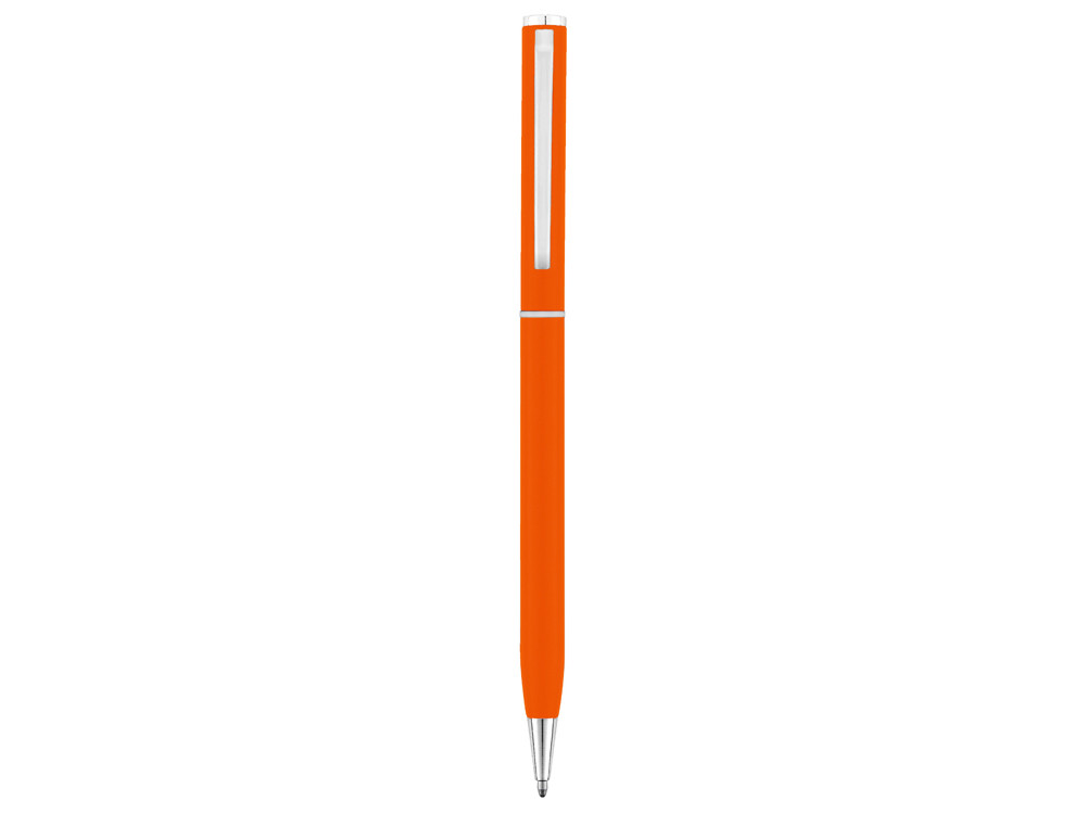 Ручка металлическая шариковая Атриум, оранжевый - фото 1 - id-p72561148