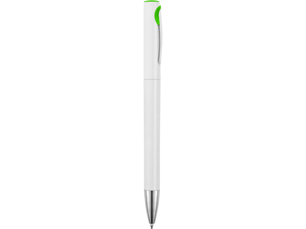 Ручка шариковая Локи, белый/зеленое яблоко - фото 2 - id-p72561969