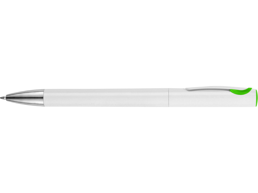 Ручка шариковая Локи, белый/зеленое яблоко - фото 4 - id-p72561969