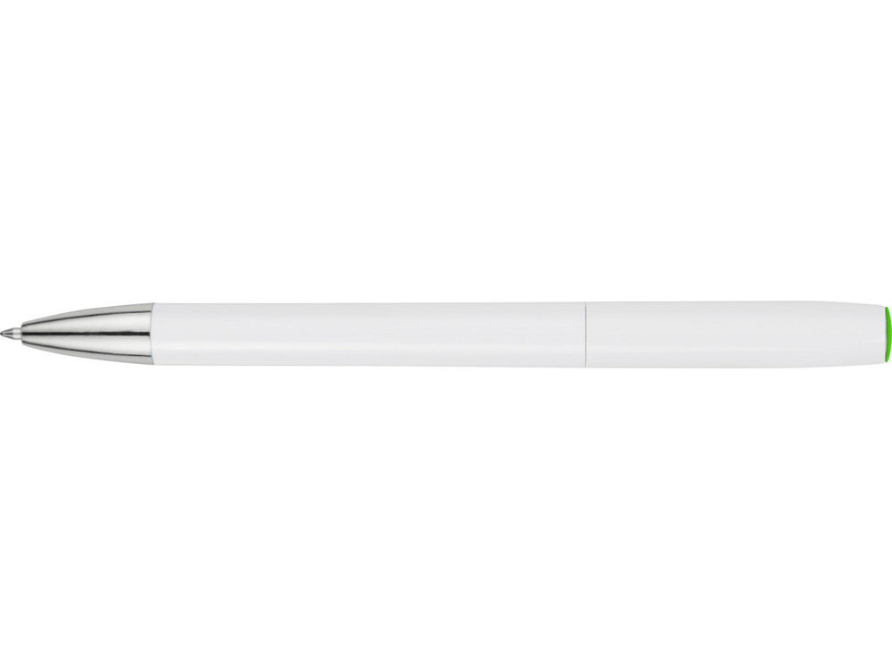 Ручка шариковая Локи, белый/зеленое яблоко - фото 5 - id-p72561969
