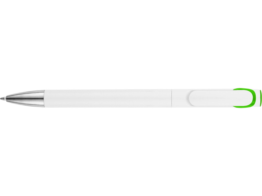 Ручка шариковая Локи, белый/зеленое яблоко - фото 6 - id-p72561969