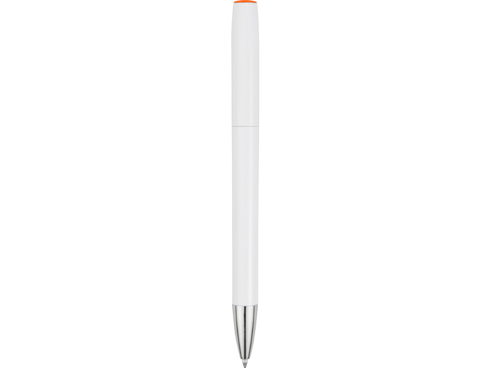 Ручка шариковая Локи, белый/оранжевый - фото 4 - id-p72561970