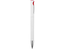 Ручка шариковая Локи, белый/красный, фото 3