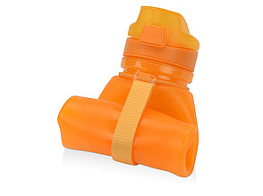 Складная бутылка Твист 500мл, оранжевый, фото 2
