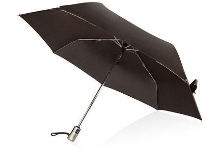 Зонт складной Оупен. Voyager, коричневый, фото 2