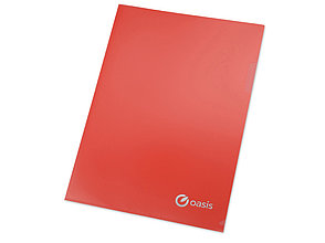 Папка- уголок, для формата А4, плотность 180 мкм, красный матовый, фото 3