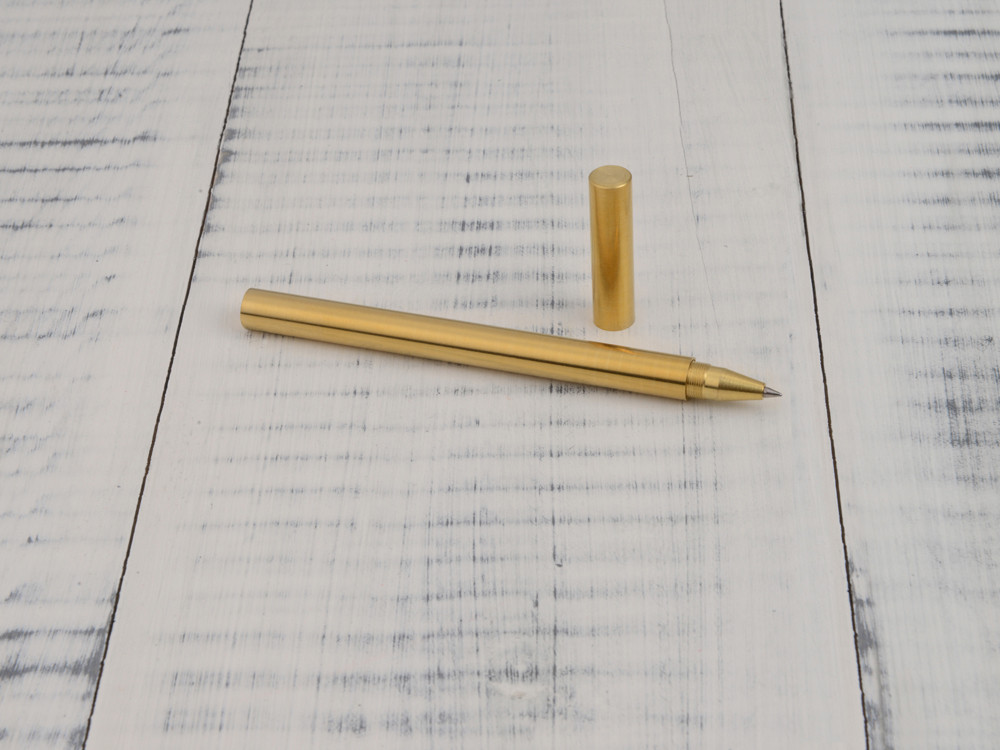 Ручка гелевая Перикл в подарочной коробке, золотистый - фото 1 - id-p72564228