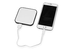 Портативное зарядное устройство (power bank) Квадрум, 2600 mAh, черный, фото 2