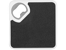 Подставка для кружки с открывалкой Liso, черный/белый, фото 2