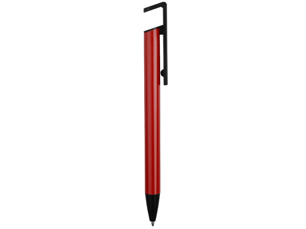 Ручка-подставка шариковая Кипер Металл, красный - фото 4 - id-p72565081