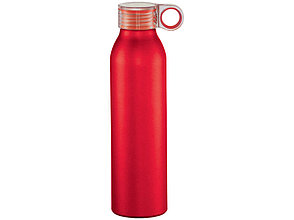 Спортивная алюминиевая бутылка Grom, красный, фото 2