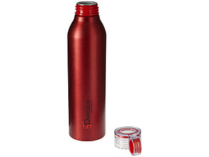 Спортивная алюминиевая бутылка Grom, красный, фото 3