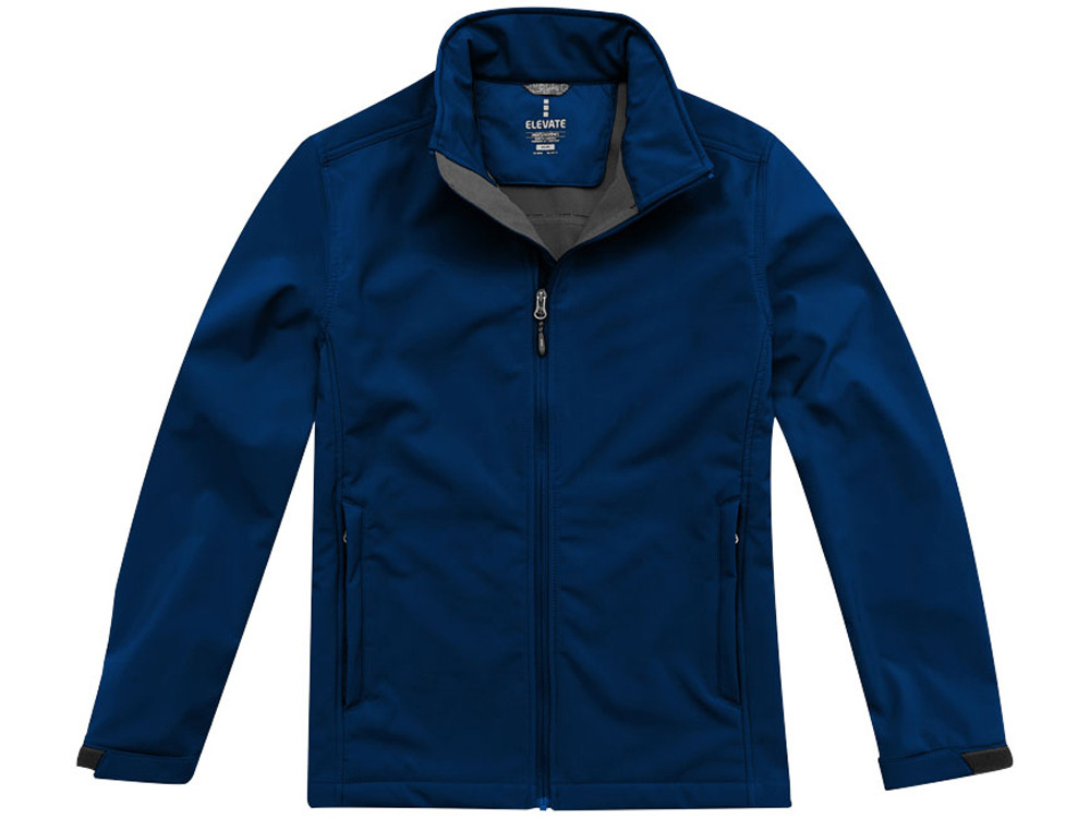 Куртка софтшел Maxson мужская, темно-синий - фото 4 - id-p72565557