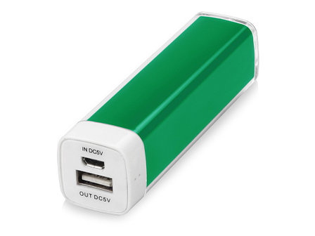 Портативное зарядное устройство "Ангра", 2200 mAh, зеленый, фото 2