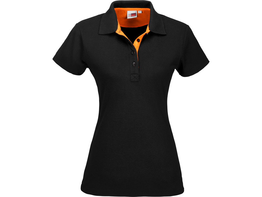 Рубашка поло Solo женская, оранжевый - фото 1 - id-p72565958