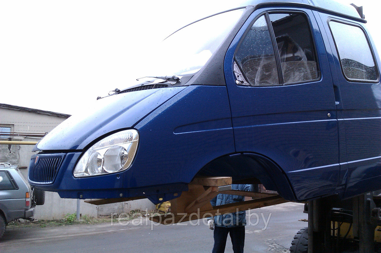 Кабина ГАЗ-33023  "Дуэт" (406 дв) в сборе прост.цвет