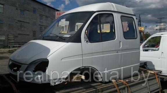 Кабина ГАЗ-33023  "Дуэт" (405 дв) в сборе без сидений, без фар прост.цвет
