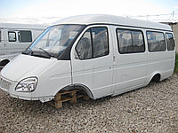 Кузов ГАЗ-322130 "АВТОБУС" 13-ти мест в сборе (402 дв.) простой цвет