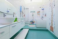 Дизайн детской ванной комнаты