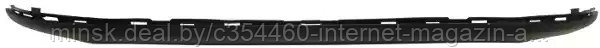 Накладка бампера передняя (спойлер) RENAULT CLIO 12- - фото 1 - id-p72675493