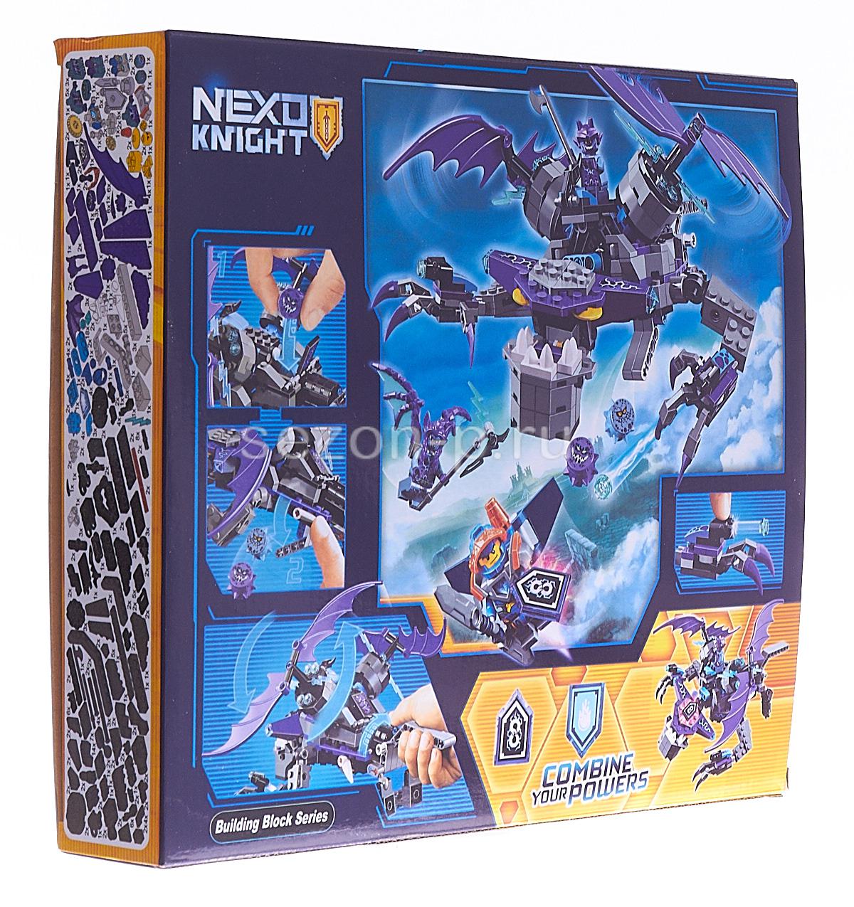 Конструктор Bela Nexo Knight Летающая горгулья 10702 (Аналог Lego Nexo Knights 70353) 335 д - фото 2 - id-p72679567