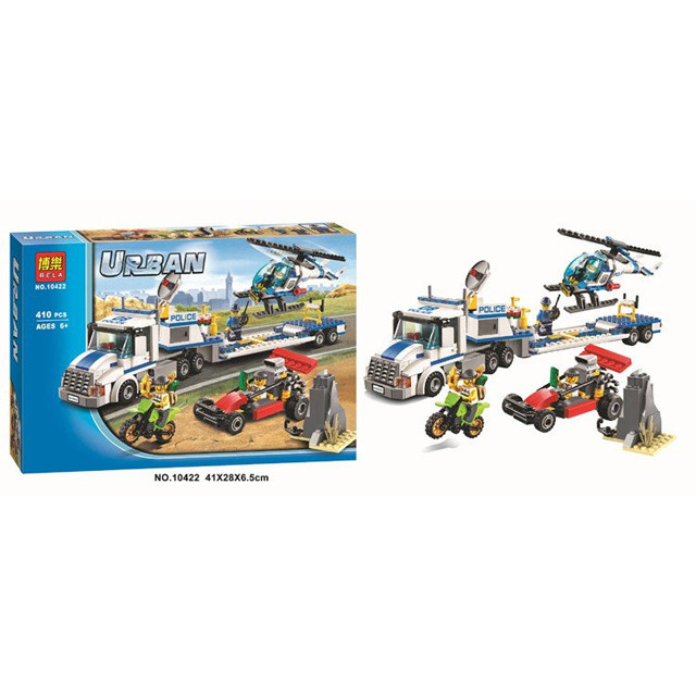 Конструктор Bela Urban 10422 Перевозчик вертолета (аналог Lego City 60049) 410 деталей - фото 8 - id-p72680235