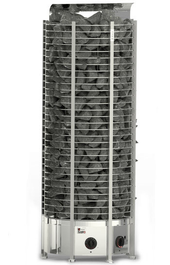Печь для бани SAWO Tower Premium Пристенная 6 кВт встроенный блок - фото 1 - id-p72686201