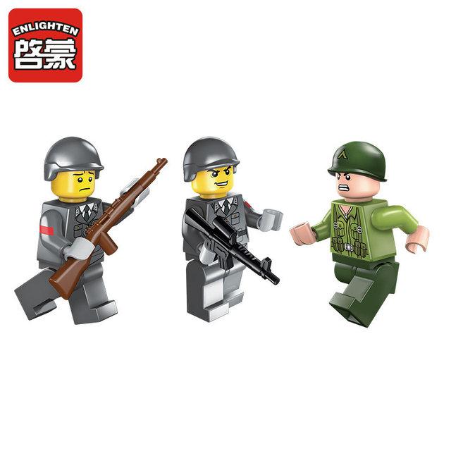 Конструктор Brick Enlighten CombatZones 1706 "Перехват техники" 223 детали - фото 7 - id-p72697381