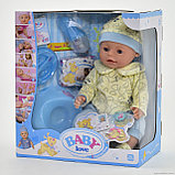 Кукла-пупс Baby love  (аналог Baby Born)  8 функций BL030L ( мальчик), фото 2