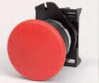 Кнопка красная с выступающим приводом  (1з+1р), фото 4