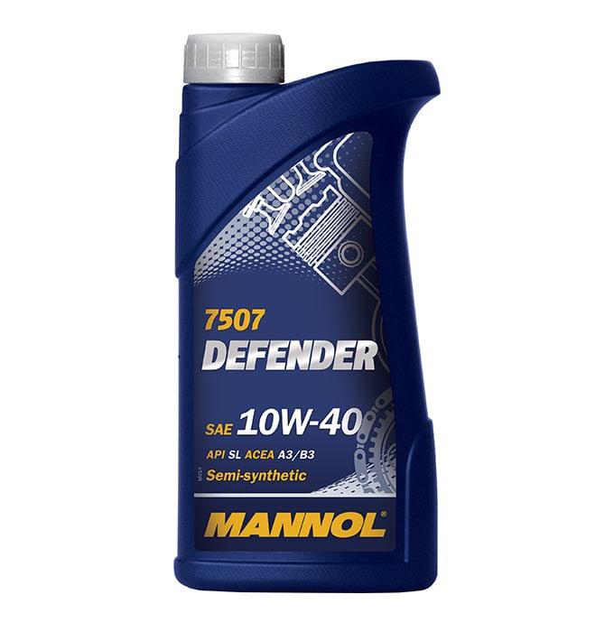 Моторное масло MANNOL MN7507-1 7507 DEFENDER 10W-40 API SL 1л - фото 1 - id-p55410845