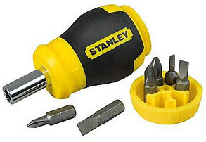 Отвертка MULTIBIT STUBBY со сменными вставками Stanley 0-66-357, фото 2