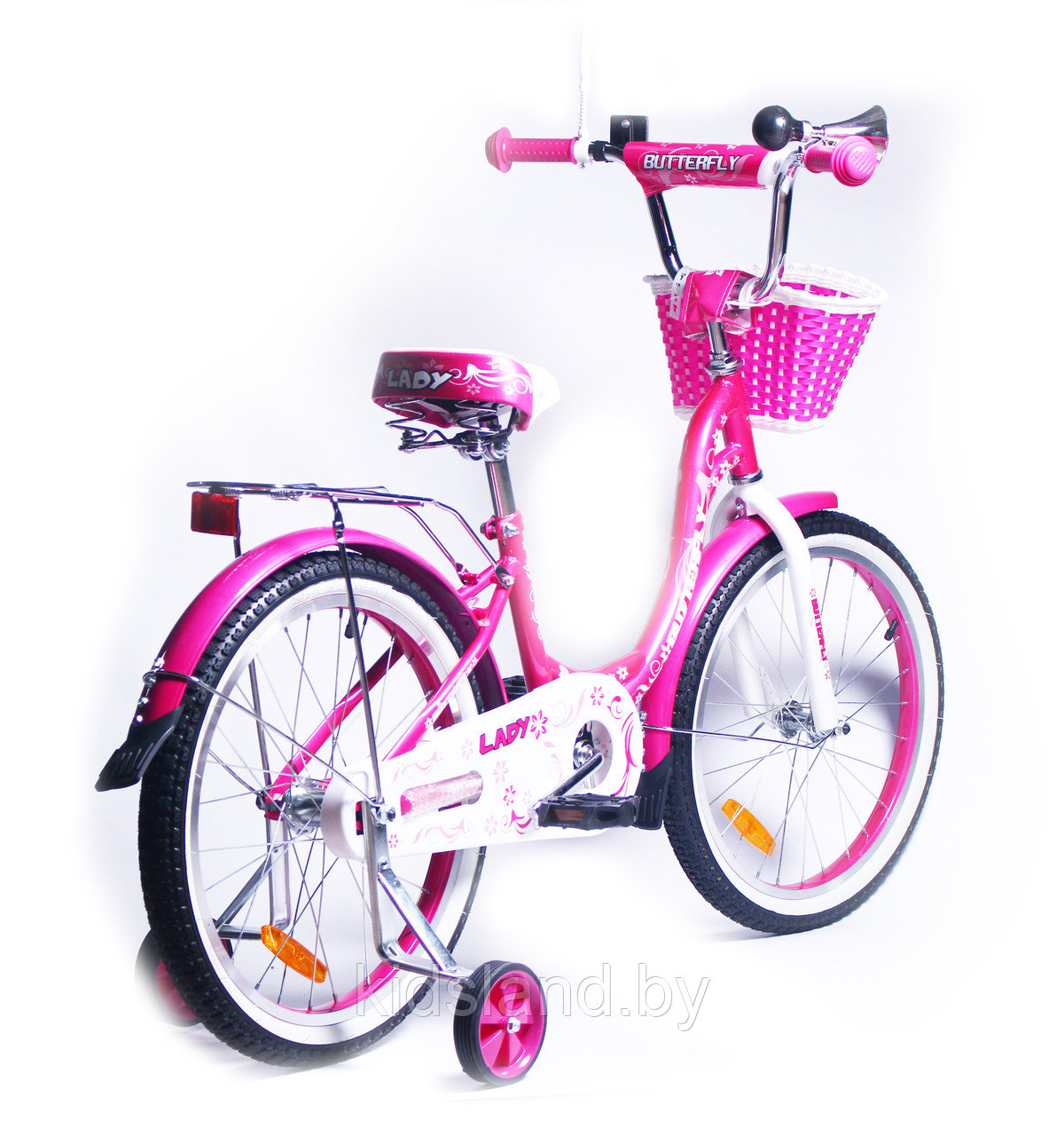 Детский велосипед Favorit Butterfly 16" розовый - фото 6 - id-p72708898