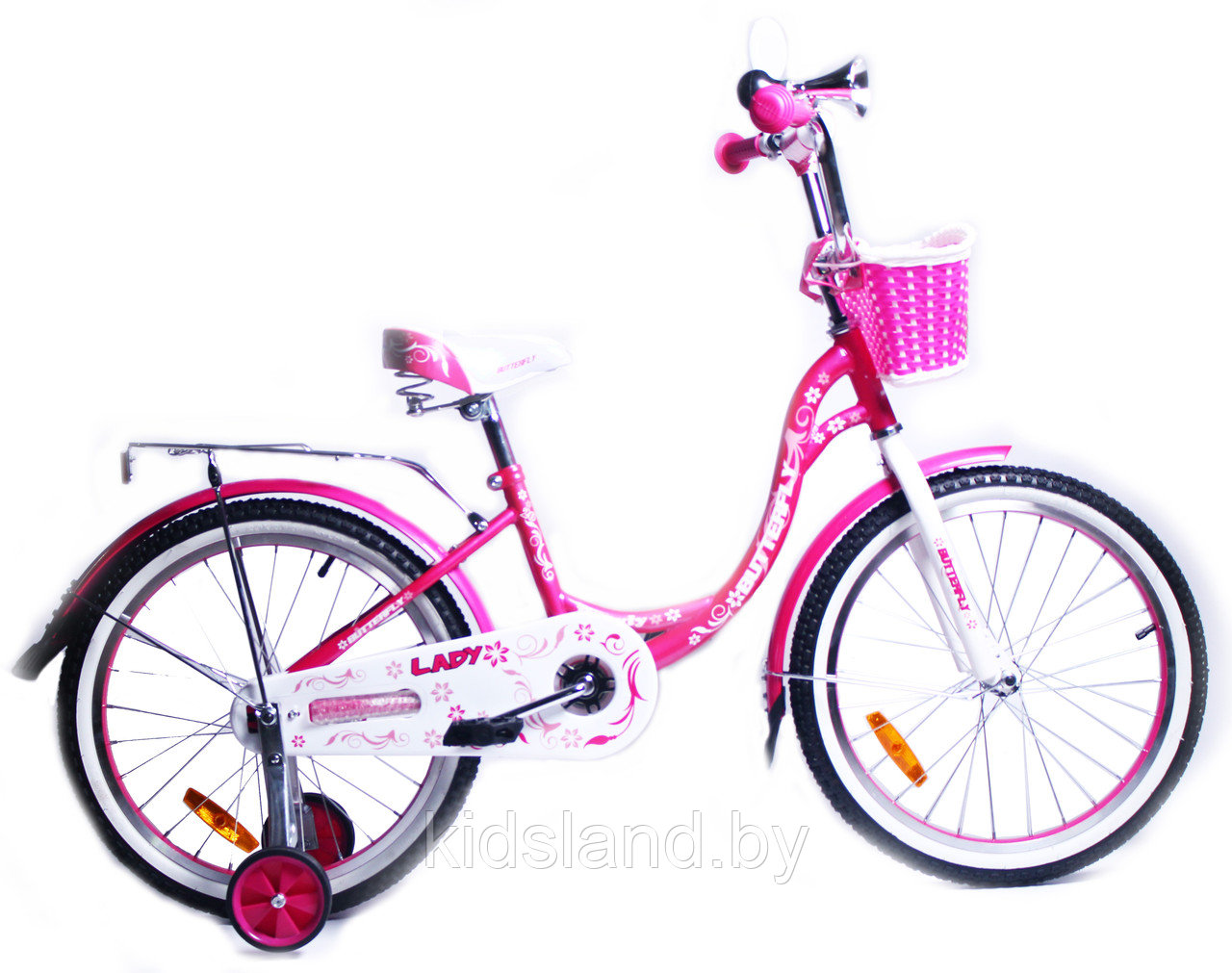 Детский велосипед Favorit Butterfly 20"  розовый