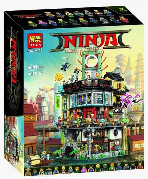 Конструктор BELA 10727 Ninja Ниндзяго Сити (Аналог LEGO Ninjago Movie 70620) 5041 д, фото 1