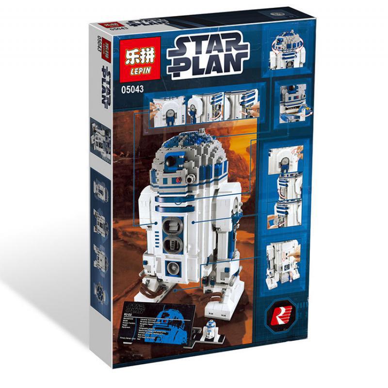 Конструктор Lepin 05043 Робот R2-D2 Collector's, аналог Лего Звездные Войны 10225 - фото 6 - id-p72709148