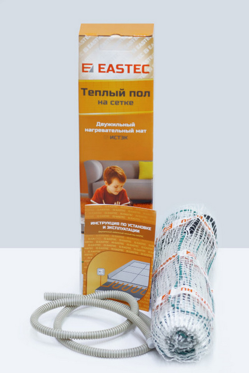 Eastec ECM 160 Вт / 1 м2 нагревательный мат (теплый пол) - фото 2 - id-p72709332