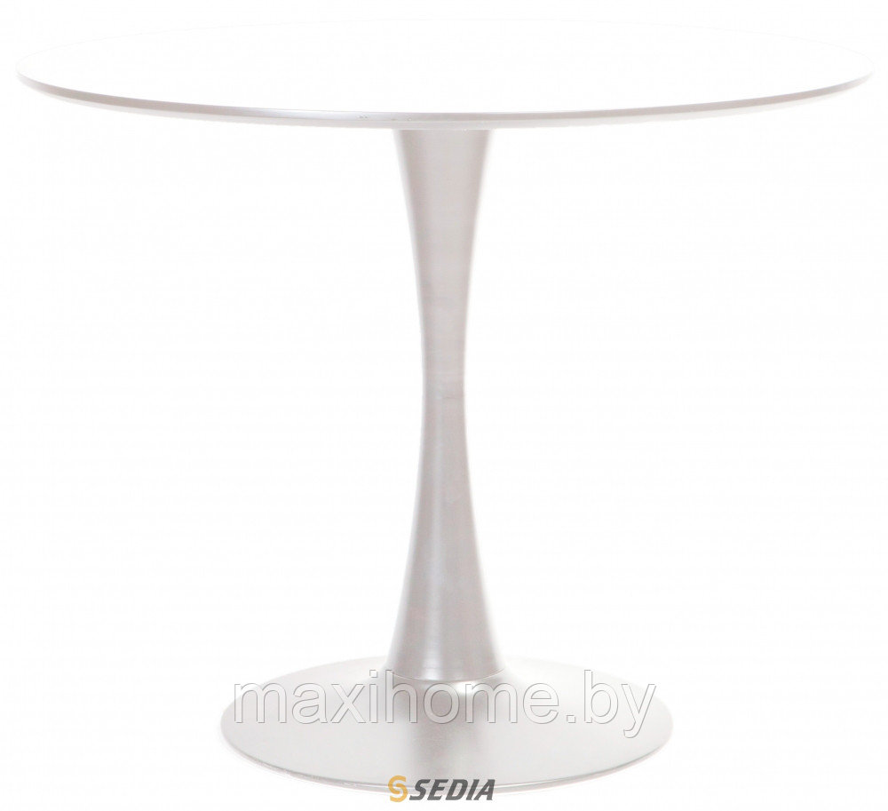 Стол обеденный ARMILA,ф900*740 (белый)