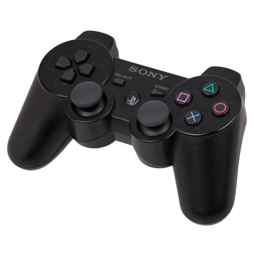 Беспроводной геймпад для PS3 Dual Shock Controller Black Wireless, Bluetooth, 15 кнопок, 2 стика (копия) - фото 3 - id-p72714069
